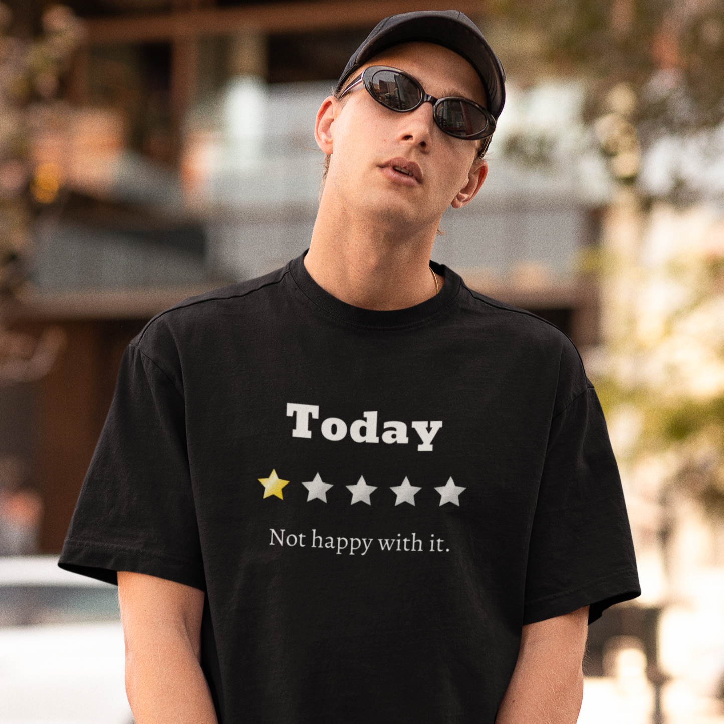 R. Bad Day Short Sleeve T-Shirt. Tall, Big & Tall. Black